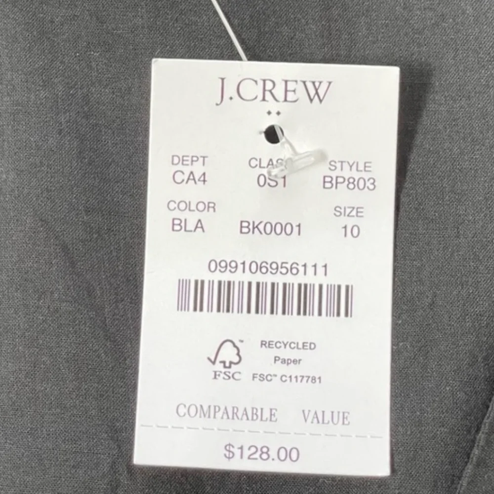 J. Crew sleeveless midi